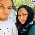 نیکی کریمی و دختر زیبای پروژه جدیدش/عکس