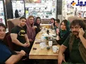 خوشگذرانی خانم بازیگر و دوستانش در کافه ای شیک در کیش + عکس