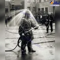 اولین لباس آتش نشانان با شکلی عجیب+عکس