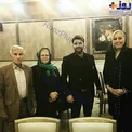 مادر سحر قریشی در جمع خانوادگی خواننده مشهور+عکس