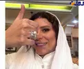 چهره و ژست جالب همسر سابق مجری مشهور + عکس