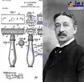 مخترع تیغ ژیلت در سال 1901 + عکس