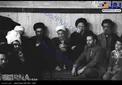تصویر زیرخاکی از آیت‌الله هاشمی در کنار رهبر انقلاب