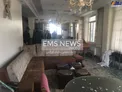 اولین عکس از داخل منزل مسکونی پس از برخورد هواپیما