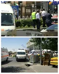 انتقال پیکر یکی از حادثه‌دیدگان تیراندازی مجلس + عکس