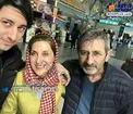 فاطمه معتمدآریا در کنار همسر و فرزندش+عکس