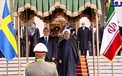 عکس/ مراسم استقبال رسمی از نخست وزیر سوئد در کاخ سعدآباد