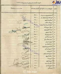 لیست حقوق کارکنان رادیو در تیرماه ۱۳۲۴ + عکس