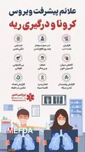 نشانه‌های پیشرفت ویروس کرونا و درگیری ریه / عکس