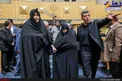 عکس/ همسر آیت الله هاشمی در کنار مهدی هاشمی