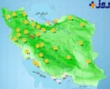 نقشه آب و هوا ایران+عکس
