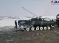 عکس/ برف روبی با نفربر!