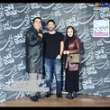 خواننده مشهور و همسر مجری اش در کنسرت سیروان خسروی+عکس