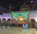 تصویر شهید حججی در حرم حضرت زینب