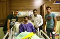 عیادت بازیکنان پرسپولیس از محمد انصاری + عکس