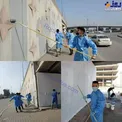 عکس/ بازسازی معابر شهر نجف توسط جوانان