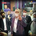 حضور علیرضا زاکانی در حسینیه جماران/عکس