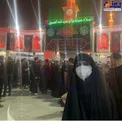 سفر خانم مجری به کربلا در روزهای کرونایی+عکس