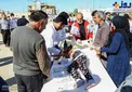 عکس/امداد رسانی به آسیب دیدگان زلزله سرپل ذهاب