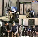 عکس/ ظاهر متفاوت برادر رئیس جمهور در زادگاهش