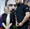 عکس/ سحر قریشی و بادیگاردش