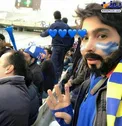 عکس/ یک دختر استقلالی هم با ظاهر پسرانه راهی استادیوم شد!