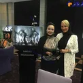 تیپ خاص و متفاوت کتایون ریاحی در یک جواهرفروشی/ عکس