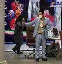 سلفی گرفتن داوطلب انتخابات ریاست جمهوری/عکس