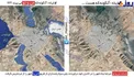 تصویر شهرستان ایذه در نقشه شبکه ضد انقلاب 