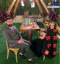 بهاره رهنما و همسرش زیر آلاچیق/عکس