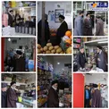 خوش و بش امام جمعه سلبریتی با کسبه+عکس