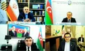 گفت و گوی ویدئویی ظریف و همتای آذربایجانی درباره مناسبات دو‌جانبه و شرایط پسا جنگ در منطقه