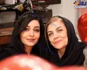 عکس/ ساره بیات و مادرش در یک قاب