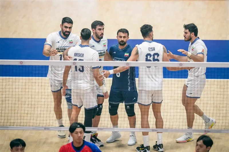 والیبال , والیبال ایران , تیم ملی والیبال ایران , والیبال قهرمانی آسیا ,
