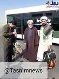 عکس/ حجت السلام مروی بدون تشریفات در فرودگاه