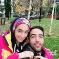 تفریح و خوشگذرانی کیمیا علیزاده و همسرش+عکس