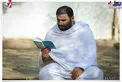 مداح معروف در لباس احرام+عکس