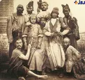 عكس/كريم شيره ای و ساير دلقک های دربار ناصرالدين شاه