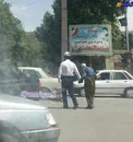 عكس/ اقدام انسان دوستانه افسر راهنمايی و رانندگی