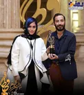 نوید محمدزاده و الناز شاکردوست در جشن حافظ+عکس