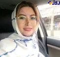 ظاهر متفاوت خانم بازیگر پشت فرمون + عکس