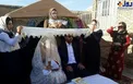 عکس/ آغاز زندگی مشترک در مناطق زلزله زده سرپل ذهاب