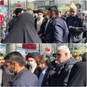 عکس/ حضور فرزند رهبر انقلاب در راهپیمایی ۲۲ بهمن