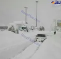 تصویری زیبا از بارش 1 متری در منطقه سورشجان