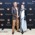 بازیگر زن معروف و همسرش در یک مراسم!+عکس