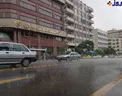 عکس/ غرش رعد و برق و بارش شدید باران در تهران